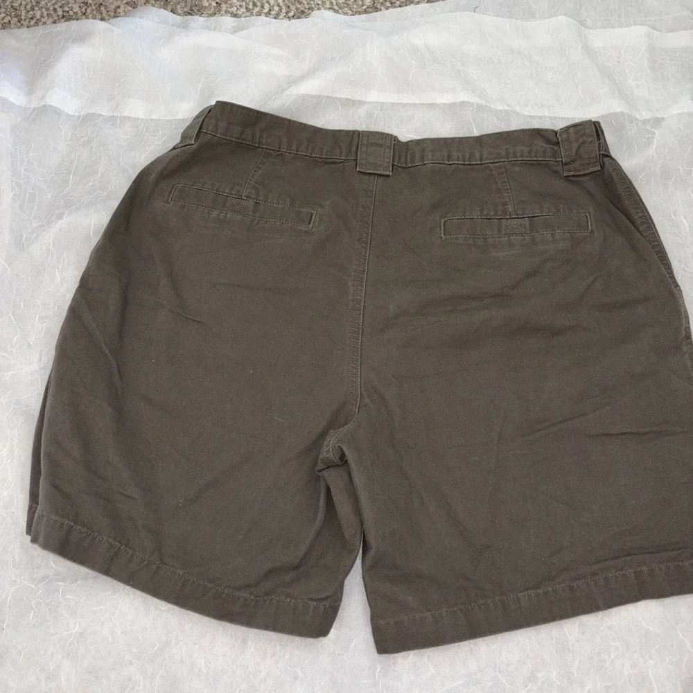 Savane Shorts Mens 38 Major Brown Cargo Safari Utility Stretch Waist Flat Front